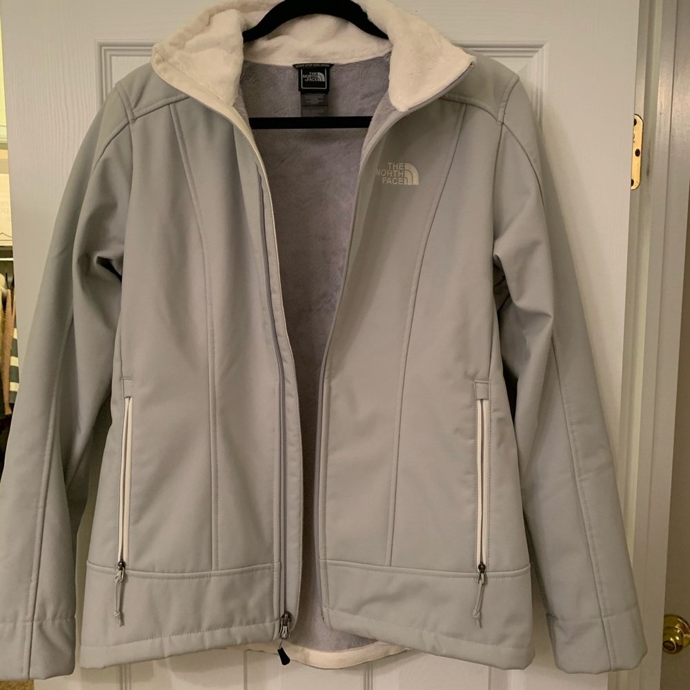 Gray North Face Coat - image 1